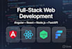 develop apps using angular, reactjs, nodejs, fastapi in 7 days
