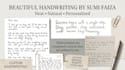 handwrite wholehearted letters and notes