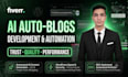 create a fully automated ai auto blogging website