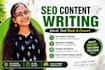 write SEO website copy and high converting landing pages