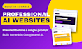 build a professional ai website in lovable with seo