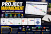 create wbs gantt chart project plan and management documents
