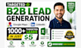 do targeted b2b lead generation from google maps, linkedin