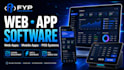 develop modern web apps mobile apps, and custom softwares