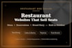 create a restaurant website with online menu and reservation system