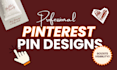 make beautiful, professional pinterest pin design