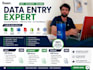 do data entry in excel, google sheets, shopify, amazon and more