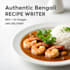 write authentic bengali recipes and food blog posts