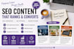 write engaging website content