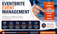 plan and manage your events on eventbrite