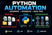 build python automation scripts and API integrations