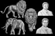 sculpt coin 3d model, bas relief 3d medallion and cnc