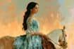 create oil painting, digital oil painting