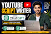 write engaging youtube shorts scripts with chatgpt