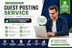 publish guest posts on high authority websites