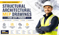 provide structural, architectural, mep drawing for city permit