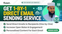 send your emails manually one by one