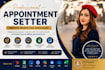 do linkedin and facebook lead generation and appointment setting