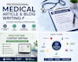 write professional medical articles and blogs