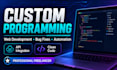 help u to find custom coding solutions