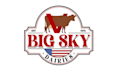 design professional modern big sky dairies logo