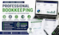 do full charge bookkeeping and financial accounting in excel