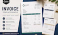 design editable canva invoice template, reciept, quote, estimate and bill form