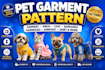 create custom dog and cat garment sewing pattern grading and tech pack pdf dxf