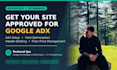 get your website approved for google adx and ad exchange
