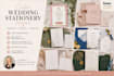 create fully custom wedding stationery