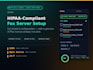 set up ictfax hipaa compliant multi tenant fax server software