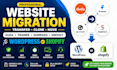 migrate transfer clone duda framer gumroad simvoly to wordpress shopify website