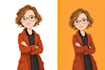 do a vector portrait for you