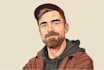 draw vector portrait avatar cartoon from photo