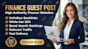 publish finance guest posts on high traffic websites