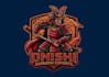 design wonderful samurai knight mascot logo design
