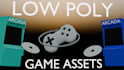create low poly 3d vehicle and game assets for your game
