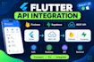 integrate firebase supabase or rest API in your flutter app