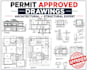 do structural engineer registered architect permit correction redline icf design