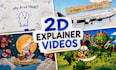 make 2d animated explainer videos