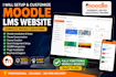 setup moodle lms, create course, customize, upgrade and fix moodle website