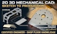 create 2d 3d mechanical cad drawings