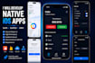 develop a native ios app using swift, swiftui and uikit