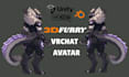 create furry vrchat avatar, fursona character and custom anthro 3d model