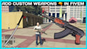 build a fivem gun pack, fivem mlo, ped, mc kutties and fivem car