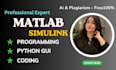 do matlab simulink and matlab programming , matlab task for you