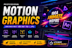 do motion graphics video editing