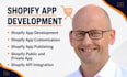develop shopify app, shopify custom app, private app, public app, shopify API