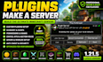 build and configure a professional minecraft server with plugins and economy