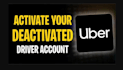 reactivate your uber account